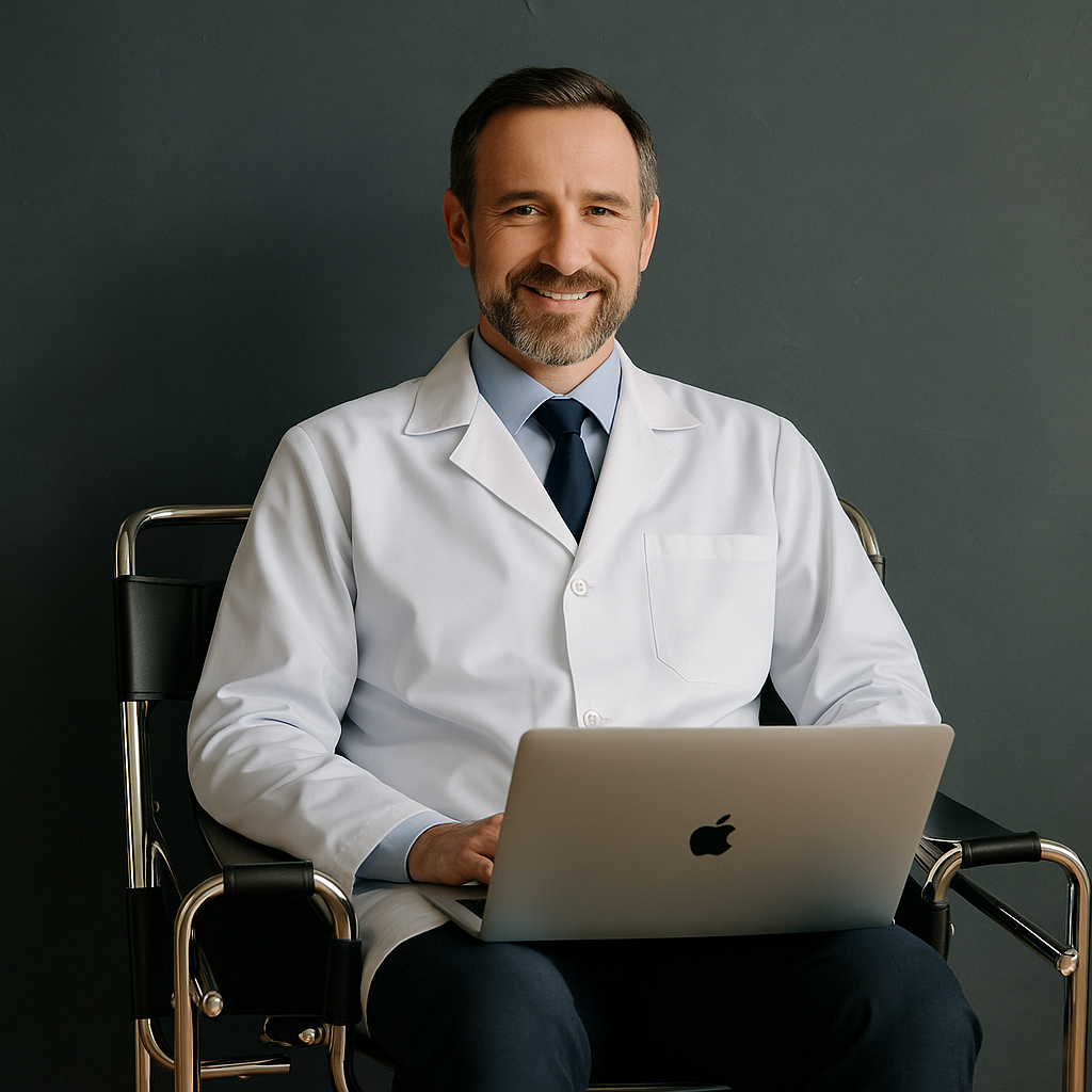 Behandlungsstuhl in einer modernen Praxisumgebung